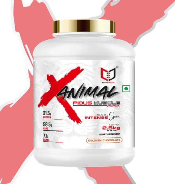 Md X Animal Pious Muscle Mass Gain 2.5kg